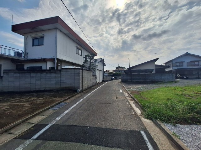 GRAFARE 高崎市下中居町2期 新築 3号棟の前面道路含む現地写真|現地撮影