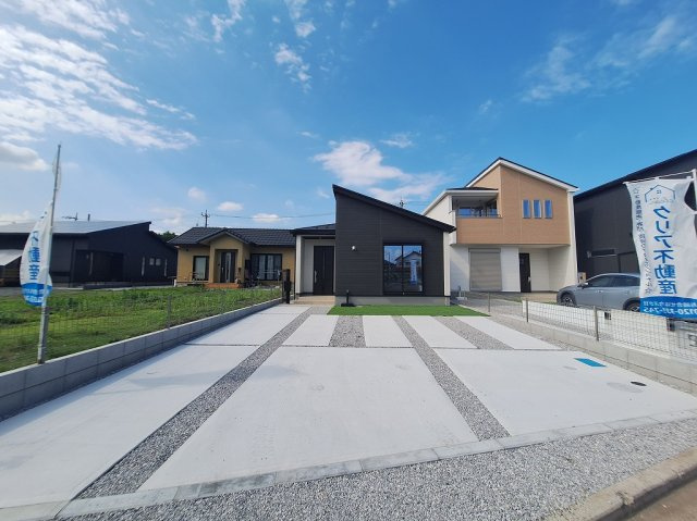 GRAFARE 高崎市下中居町2期 新築 3号棟の外観|現地撮影