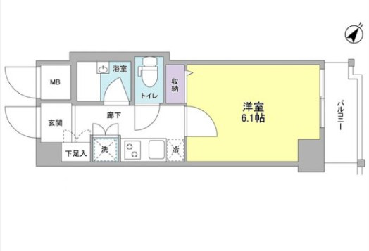【間取り】 | ジェイフラッツ初台
