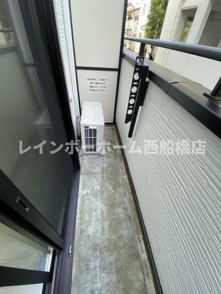 クオーレ習志野台Ⅰのバルコニー