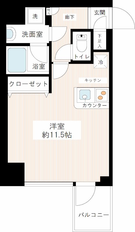 HY's renata南砂の間取り