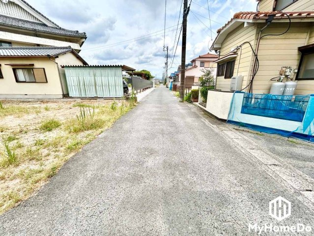 守山区中志段味　1期の前面道路含む現地写真