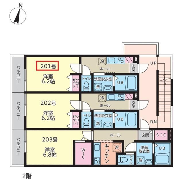 アイフラットの間取り