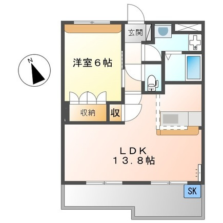 エスポア２１の間取り