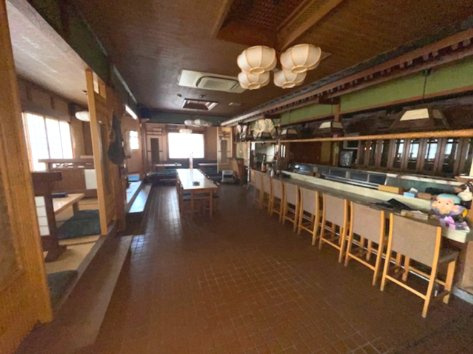 長浜市西浅井町大浦中古店舗｜田舎暮らし 南側道路面す 土地600坪以上