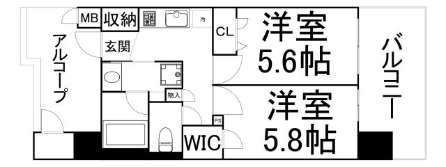 【間取り】 | エステムプラザ福島ジェネル