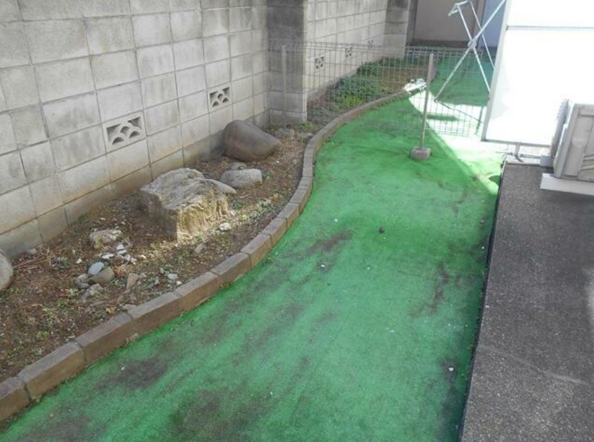 ハイツカメリアのバルコニー