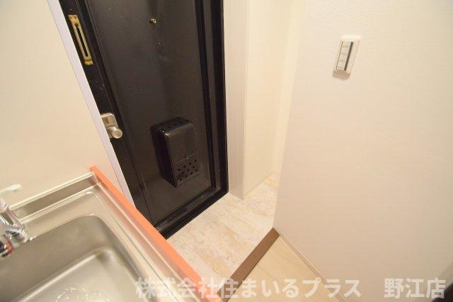 コスモハイツの玄関