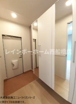 リュミエールⅡの玄関