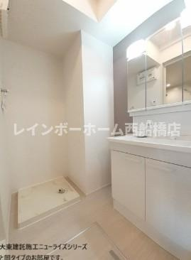 リュミエールⅡの独立洗面台