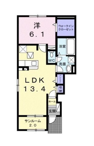 【間取り】 | Ｒｉｓｅ　Ⅱ
