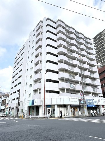 中銀松戸マンシオンの外観|ドキドキの新生活も、安心してスタート。ぴったりの住まいを見つけませんか？クランディアが一緒に住まい選びをサポートします‼　まずは、お気軽にお問合せください　＃クランディア