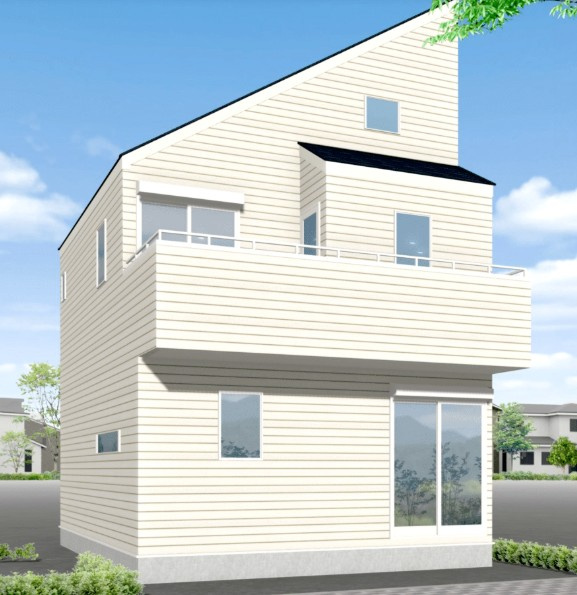 町田市本町田　新築戸建の完成予想図