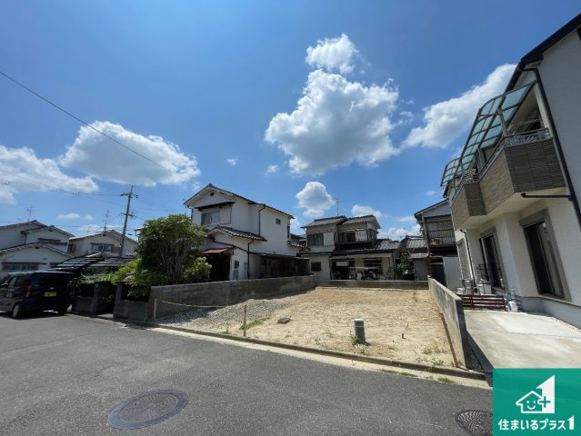 ★木津川市木津南後背　第6期　新築一戸建ての外観|周辺は落ち着いた街並みの住宅地！子育てがしやすい住環境です！まだ未完成ですが、現地でしかわからない事もございます。是非一度ご覧ください。