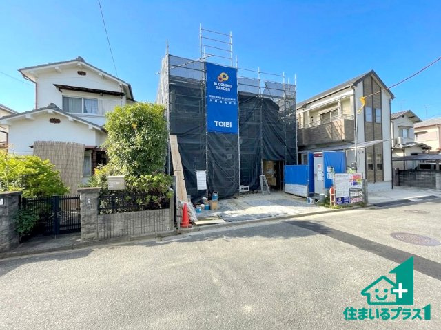 ★木津川市木津南後背　第6期　新築一戸建ての外観|お近くの同じ売主さんが建築したお家をご案内致します。実際に使われている設備をご覧ください。