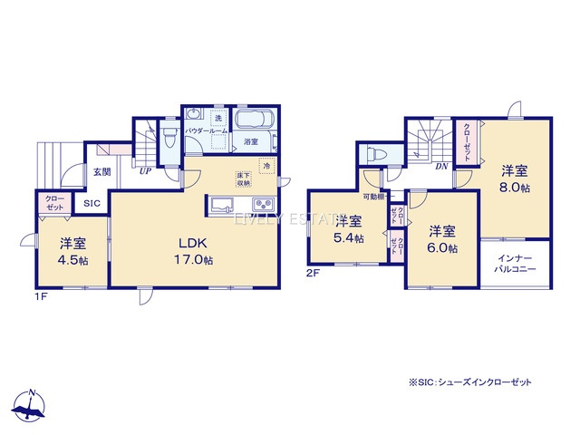 草加市苗塚町 新築分譲住宅 全16棟 16号棟