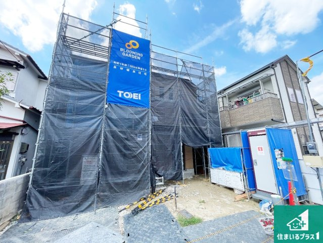 木津川市木津南後背　第6期　新築一戸建ての外観|現在建築中！落ち着いた街並みで新生活を始めることが出来そう！周辺の物件も併せてご紹介させて頂きます！