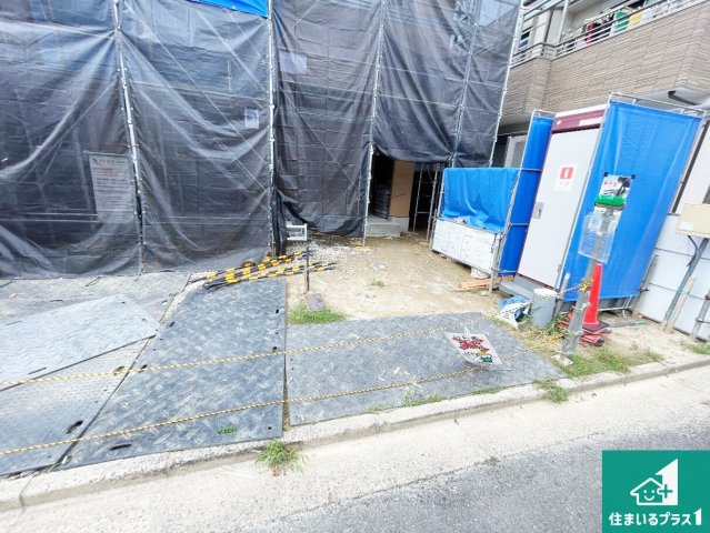 木津川市木津南後背　第6期　新築一戸建ての外観|周辺は落ち着いた街並みの住宅地！子育てがしやすい住環境です！まだ未完成ですが、現地でしかわからない事もございます。是非一度ご覧ください。