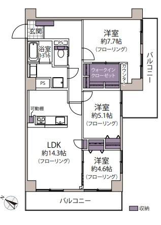 【間取り】 | 平尾ハウス☆仲介手数料無料☆