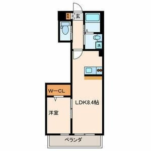 【間取り】 | シエスタ | 間取りです。