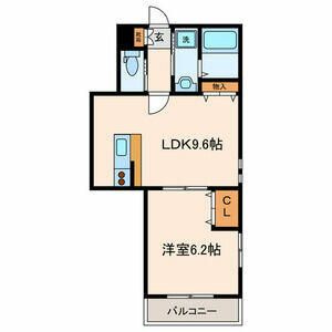 【間取り】 | シエスタ | 間取りです。