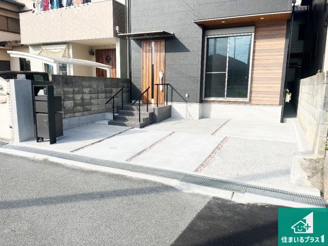 加古川市加古川町寺家町　新築一戸建ての駐車場|駐車スペース！散水栓があるので、こまめに愛車を洗えます！
