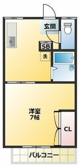 【間取り】 | 千三荘（センザンソウ） | 間取りです。