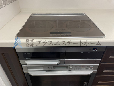 【キッチン】 | ドルフ須磨月見山 | IHコンロでお掃除楽々です♪