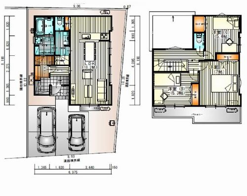 【仲介手数料０円】藤沢市湘南台242期　新築一戸建ての間取り|【仲介手数料０円】藤沢市湘南台242期　新築一戸建て