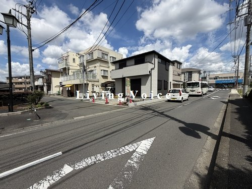 【仲介手数料０円】藤沢市湘南台242期　新築一戸建ての前面道路含む現地写真|【仲介手数料０円】藤沢市湘南台242期　新築一戸建て