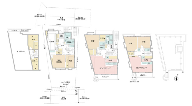 【間取り】 | 渋谷区元代々木町戸建