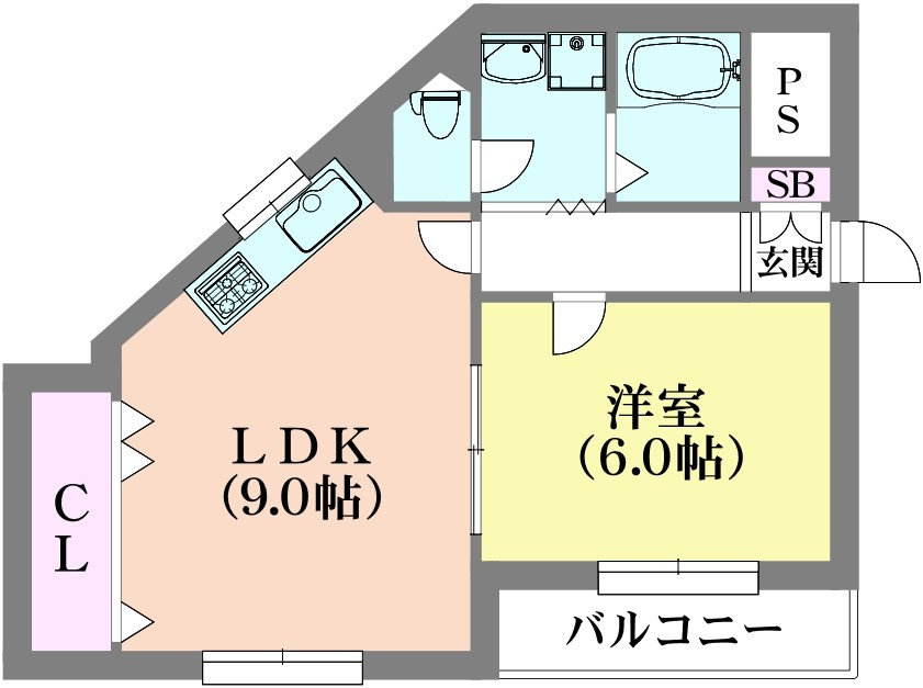 神戸市兵庫区神田町の賃貸マンション