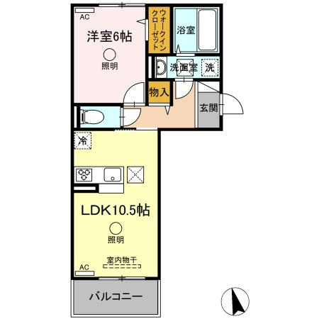 Forest Garden河尻の間取り