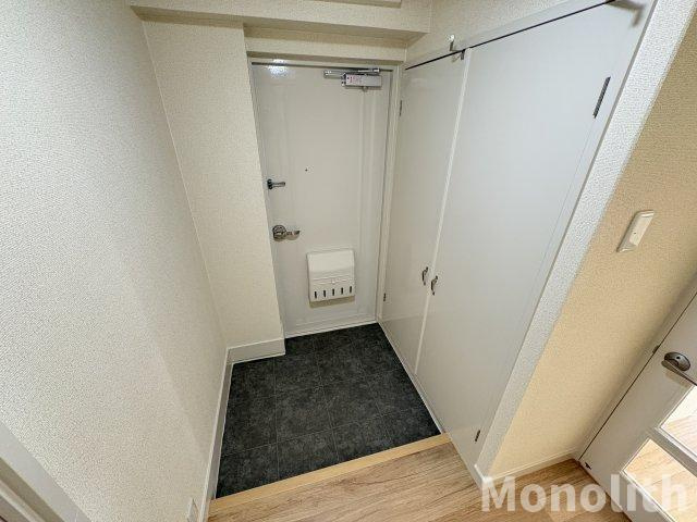 泉北鴨谷台３丁6号棟の玄関
