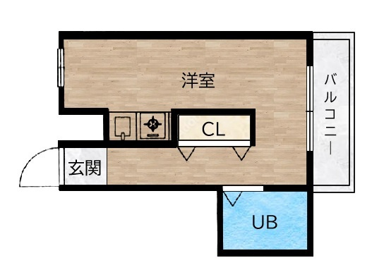 ダイドーメゾン武庫之荘Ⅵの間取り