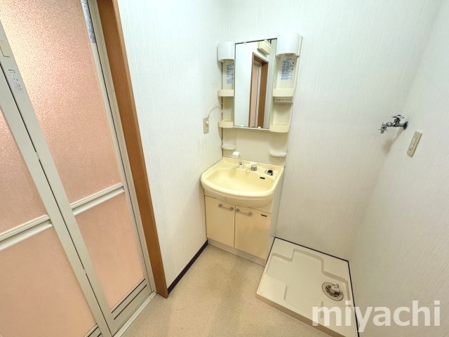 ユニバース夷山の洗面所