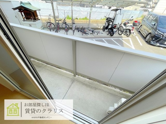 エスポワールブリイエのバルコニー
