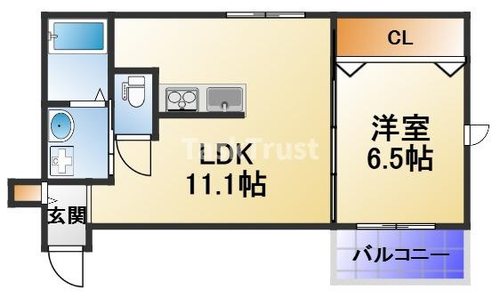 【間取り】 | TRICERA Court