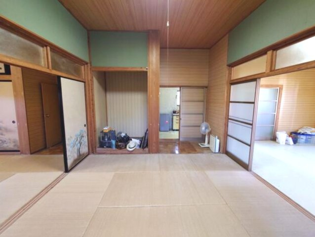 大網白里市下ケ傍示　平屋中古戸建の和室|敷地約183坪  ブロック造平屋２SLDK 駐車2台可　家庭菜園やBBQが可能です