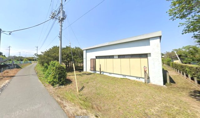 大網白里市下ケ傍示　平屋中古戸建の庭|敷地約183坪  ブロック造平屋２SLDK 駐車2台可　家庭菜園やBBQが可能です