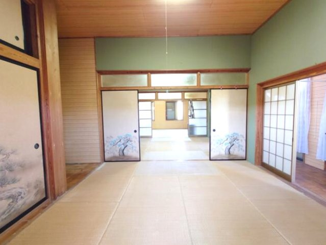 大網白里市下ケ傍示　平屋中古戸建の和室|敷地約183坪  ブロック造平屋２SLDK 駐車2台可　家庭菜園やBBQが可能です