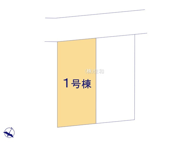【新築分譲住宅】ふじみ野市旭１期の区画図