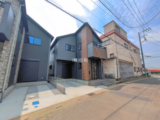 【新築分譲住宅】ふじみ野市旭１期の前面道路含む現地写真