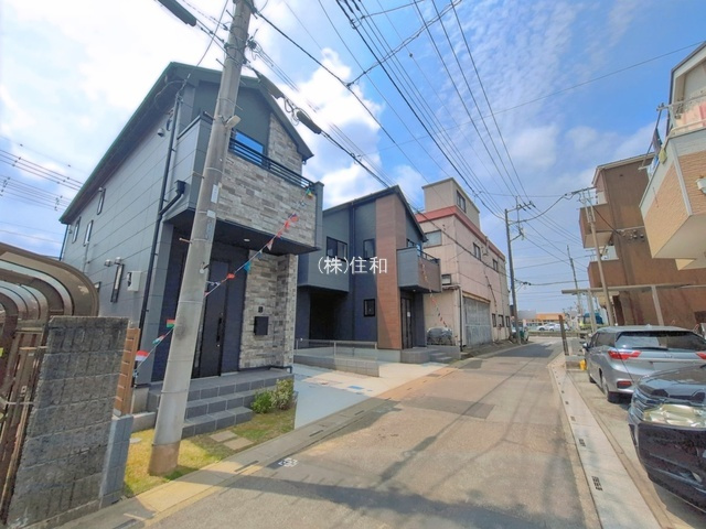 【新築分譲住宅】ふじみ野市旭１期の前面道路含む現地写真