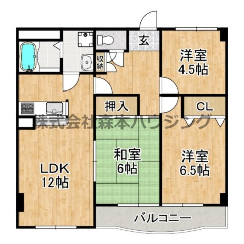 【間取り】 | 　ソフィアコート