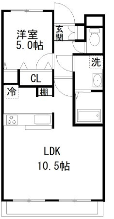 リュミエール咲が丘の間取り
