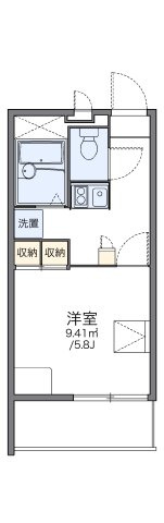 【間取り】 | レオパレス亀岡駅前