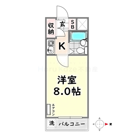 【間取り】 | メゾン鶴里【名古屋市賃貸・パークサイド】