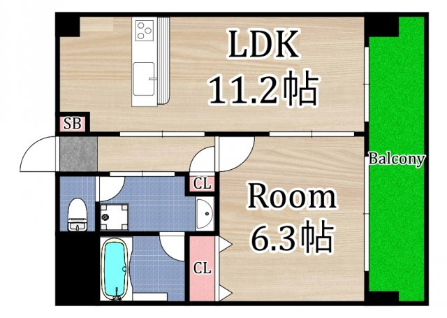 【間取り】 | サンフレンズ新森