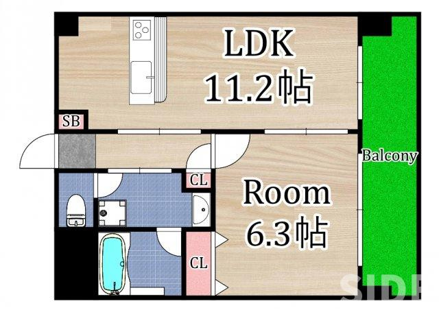 【間取り】 | サンフレンズ新森